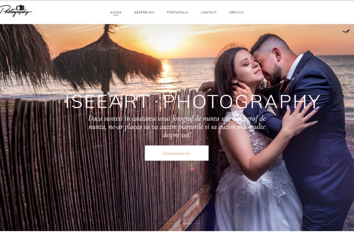 iSeeArt Photography – Proiect Web Design eSys Agency